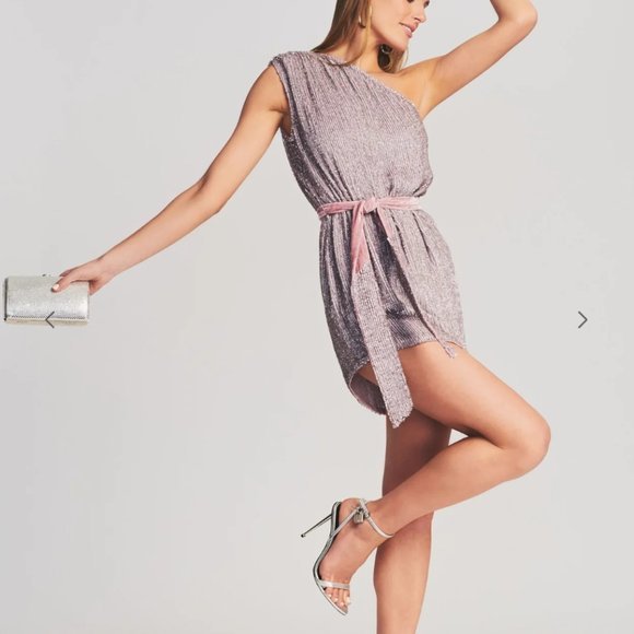 RETROFETE Ella Dress NWT │ Women's Size Medium │ Dusty Lilac - Picture 5 of 7